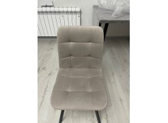 Стул на металлокаркасе Чилли светло-серый / черный фото покупателя 500