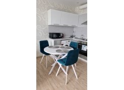 Стул на металлокаркасе Чилли розовый / черный каркас фото покупателя 191