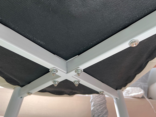 Стул на металлокаркасе Kora light blue / white фото покупателя 57