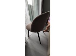 Стул на металлокаркасе Gabi 1 gray / black фото покупателя 224