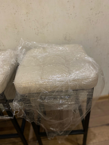 Барный стул Лофт катания минт / белый матовый фото покупателя 137