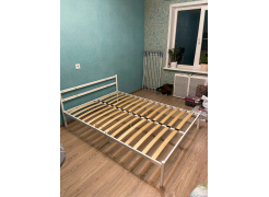 Односпальная кровать Фади 80х200 черная фото покупателя 312