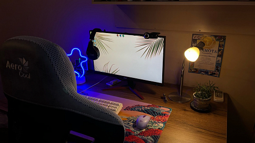 Стол Лота Лофт 140 25 мм черный матовый / бетон фото покупателя 828