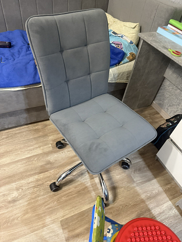 Компьютерное кресло One/Ван флок бежевый 7 фото покупателя 76