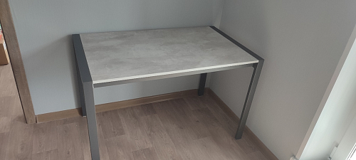 Стол Центавр дуб галифакс / черный матовый фото покупателя 1