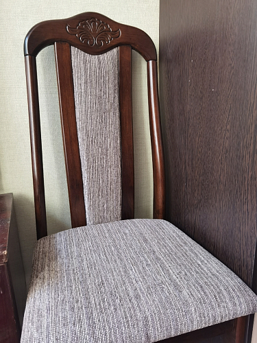 Стул деревянный Aron Soft dirty oak / beige фото покупателя 7