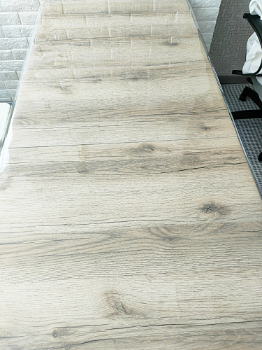 Стол Лота Лофт 140 25 мм черный матовый / бетон фото покупателя 621