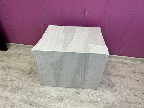 Стул на металлокаркасе Чилли синяя ткань / белый фото покупателя 1422