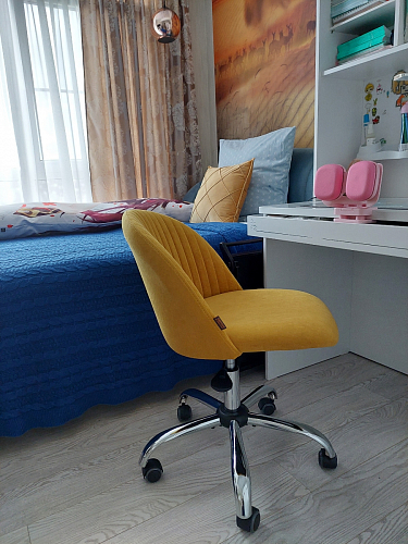 Компьютерное кресло Melody розовое фото покупателя 129