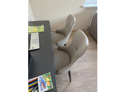 Стул на металлокаркасе Neli white / black фото покупателя 2