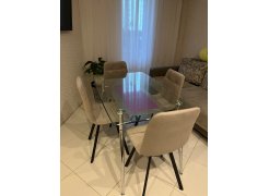 Стул на металлокаркасе Чилли розовый / черный каркас фото покупателя 263