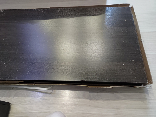 Стол письменный Бриз МДФ волна лайм / ясень светлый фото покупателя 115