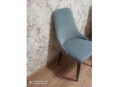 Стул на металлокаркасе Kora green / black фото покупателя 81