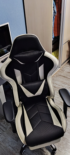 Компьютерное кресло Kano черное / красное фото покупателя 113