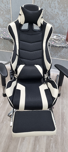 Компьютерное кресло Kano черное / красное фото покупателя 77