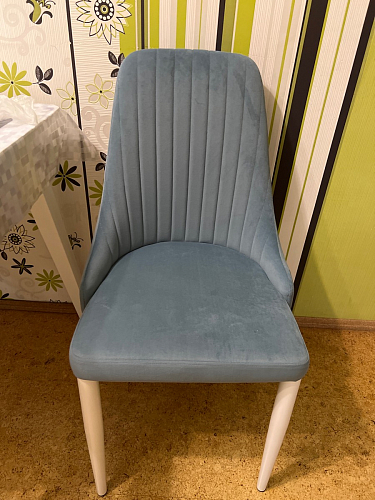 Стул на металлокаркасе Kora black / gray фото покупателя 46