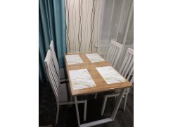 Стол Лота Лофт 120 25 мм сабия / черный матовый фото покупателя 453