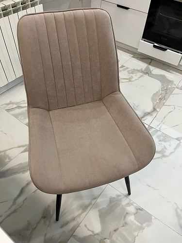 Стул на металлокаркасе Седа К кирпичный / черный фото покупателя 198