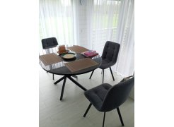 Стул на металлокаркасе Чилли черный фото покупателя 381