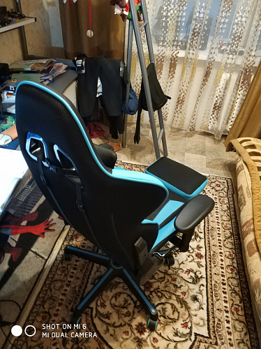 Компьютерное кресло Kano 1 light blue / black фото покупателя 218