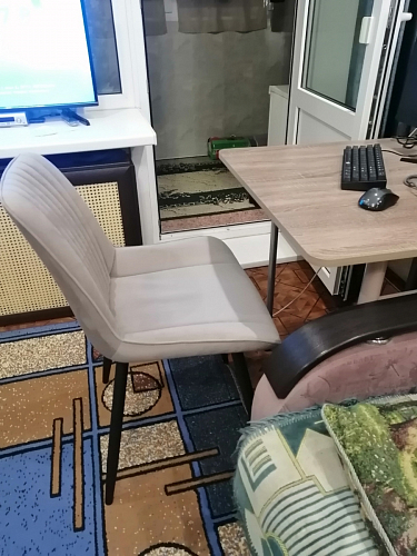 Комплект стульев Седа К 4 шт латте / черный фото покупателя 146