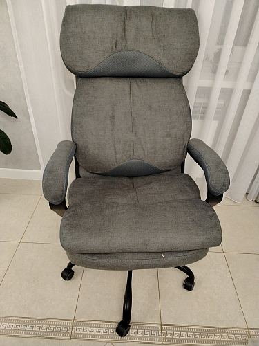 Компьютерное кресло Duke metal BL/Дюк МеталБл серый фото покупателя 2