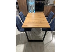 Стол Лота Лофт 120 25 мм сабия / черный матовый фото покупателя 75