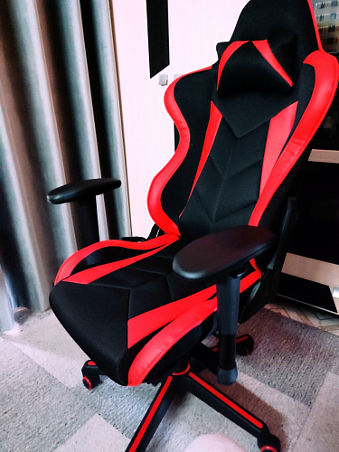 Компьютерное кресло Kano 1 red / black фото покупателя 16