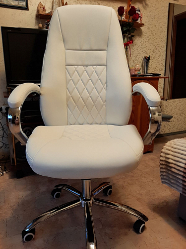 Компьютерное кресло Aragon белое фото покупателя 69