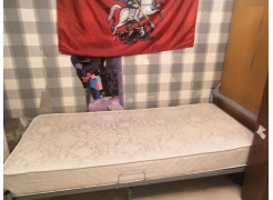 Односпальная кровать Фади 80х200 черная фото покупателя 78