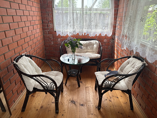 Кофейный комплект из ротанга New Bogota/Нью Богота коричневый кокос фото покупателя 8