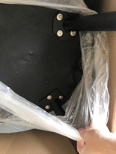 Стул на металлокаркасе Gabi green / black / silver фото покупателя 214