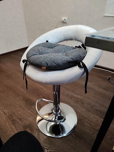 Барный стул Oazis white / chrome фото покупателя 11