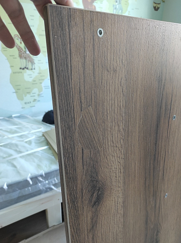 Письменный стол Битти Лофт 116х60х75 дуб вотан / черный матовый фото покупателя 57