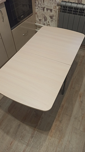 Стол-книжка СтК6 венге / дуб молочный высота 54 см фото покупателя 79