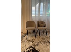 Стул на металлокаркасе Gabi 1 light purple / black фото покупателя 804