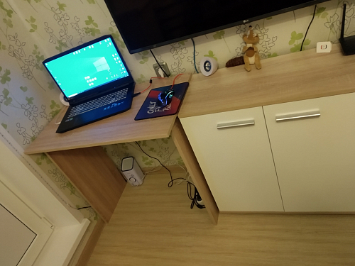 Стол письменный Kiwi белый - Уцененный экземпляр фото покупателя 101