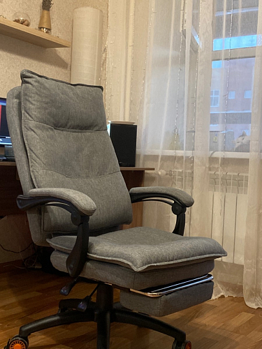 Компьютерное кресло Rapid серое фото покупателя 165