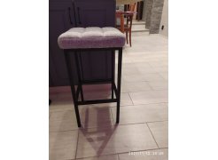 Барный стул Лофт кожзам d1 / черный матовый фото покупателя 227