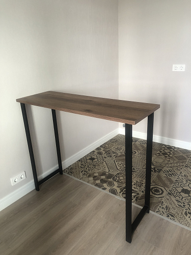 Барная стойка Дилан Лофт 120х40х90 бетон светлый фото покупателя 213