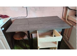 Стол Форли бетон / черный матовый фото покупателя 13