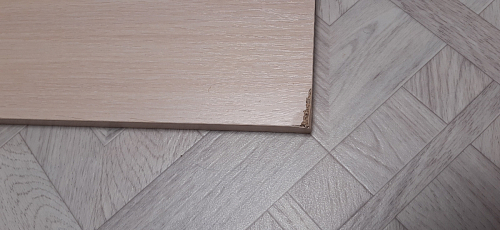 Стол письменный Kiwi белый  - Уцененный экземпляр фото покупателя 55