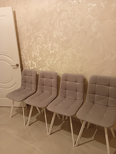 Комплект стульев Чилли 2 шт бежевый / черный фото покупателя 422