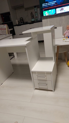 Компьютерный стол Джаз-24 левый венге фото покупателя 137