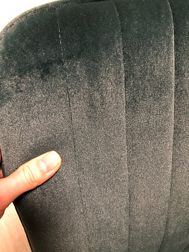 Стул на металлокаркасе Seda-1 green / black / gold фото покупателя 1