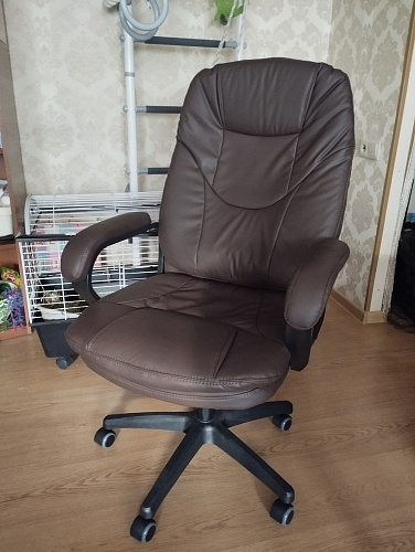 Компьютерное кресло Comfort Lux/Комфорт Люкс серый фото покупателя 94