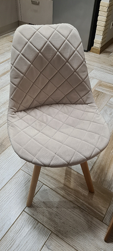 Деревянный стул Bonuss green / grey фото покупателя 101