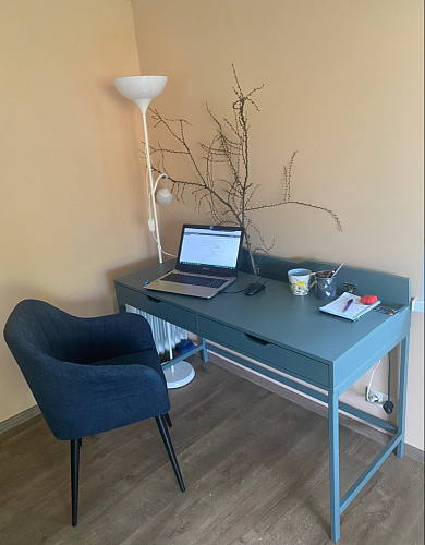 Стул Mody blue fabric фото покупателя 6