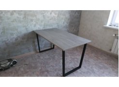 Стол Лота Лофт 140 25 мм юта / белый матовый фото покупателя 375