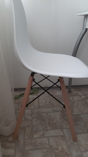 Пластиковый стул Eames PC-015 серый фото покупателя 354